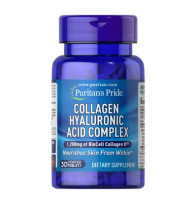 Puritan's Pride Collagen Hyaluronic Acid Complex 30 таб