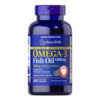 Puritan's Pride Double Strength Omega-3 Fish Oil 1200 mg 180 капс