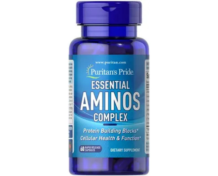 Puritan's Pride Essential Amino Acid Complex 60 рослинних капсул