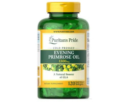 Puritan's Pride Evening Primrose Oil 1300 mg with GLA 120 капсул