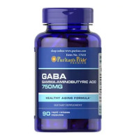 Puritan's Pride GABA 750 mg 90 капс