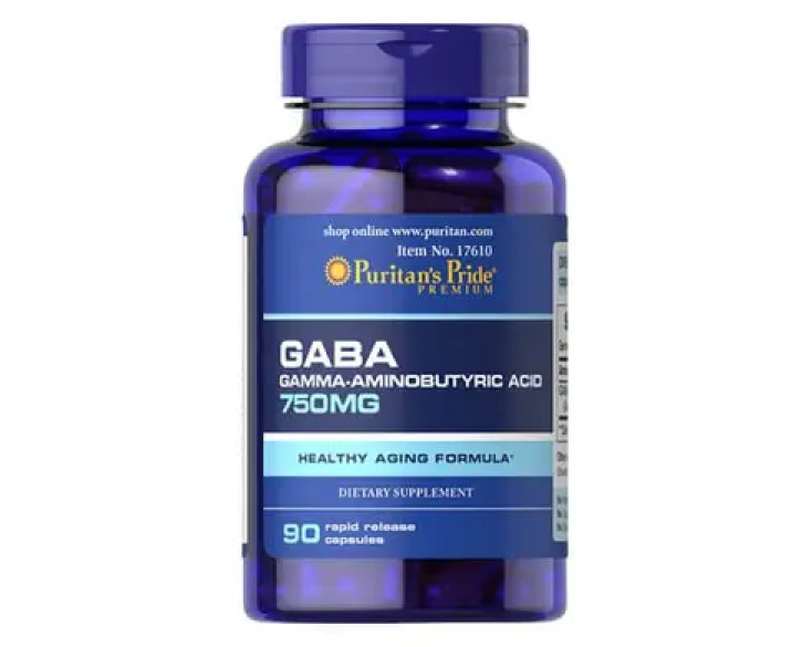 Puritan's Pride GABA 750 mg 90 капс