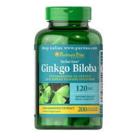 Puritan's Pride Ginkgo Biloba 120 mg 200 капс