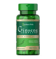 Puritan's Pride Ginseng Complex with Royal Jelly 50 капс