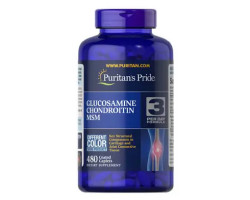 Puritan’s Pride Glucosamine Chondroitin MSM Double Strength 480 таб.
