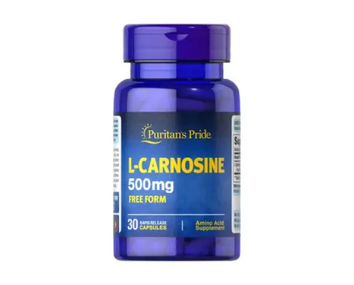 Puritan's Pride L-Carnosine 500 mg 30 Капсул