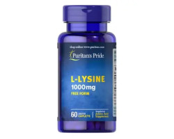 Puritan's Pride L-Lysine 1000 mg 60 табл