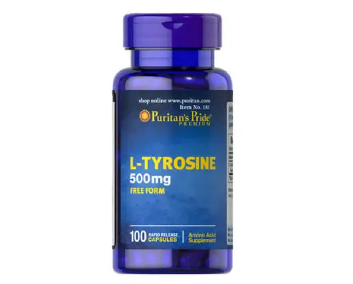 Puritan's Pride L-Tyrosine 500 mg 100 капс