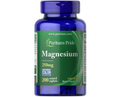 Puritan's Pride Magnesium 250 mg 200 таблеток