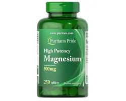 Puritan's Pride Magnesium 500mg 250 таблеток