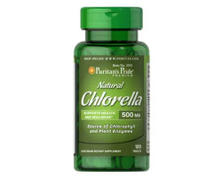 Puritan's Pride Natural Chlorella 500 mg 120 таб