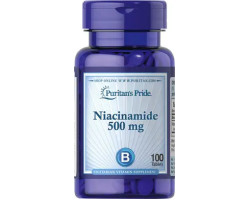Puritan's Pride Niacinamide 500 mg 100 таблеток