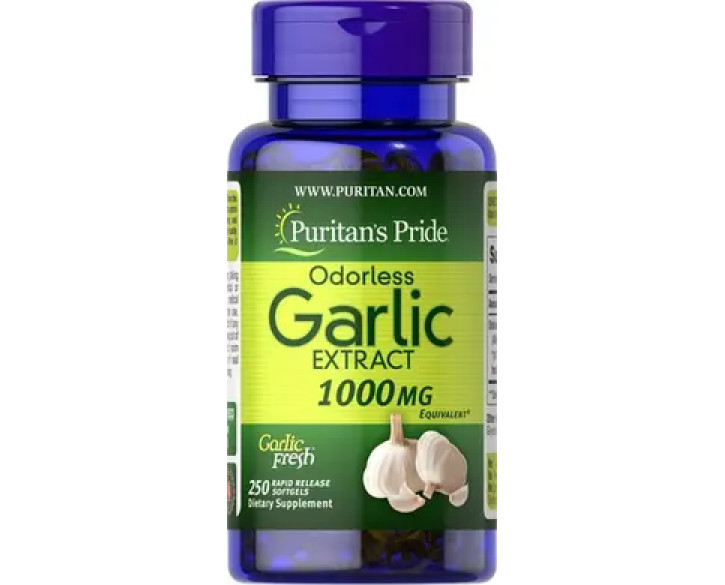 Puritan's Pride Odorless Garlic 1000 mg 250 капсул