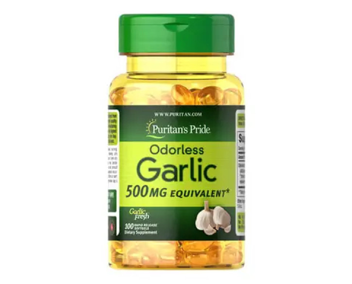Puritan's Pride Odorless Garlic 500 mg 100 капс
