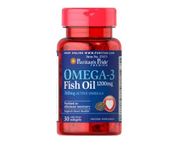 Puritan's Pride Omega-3 Fish Oil 1200 mg 30 капс