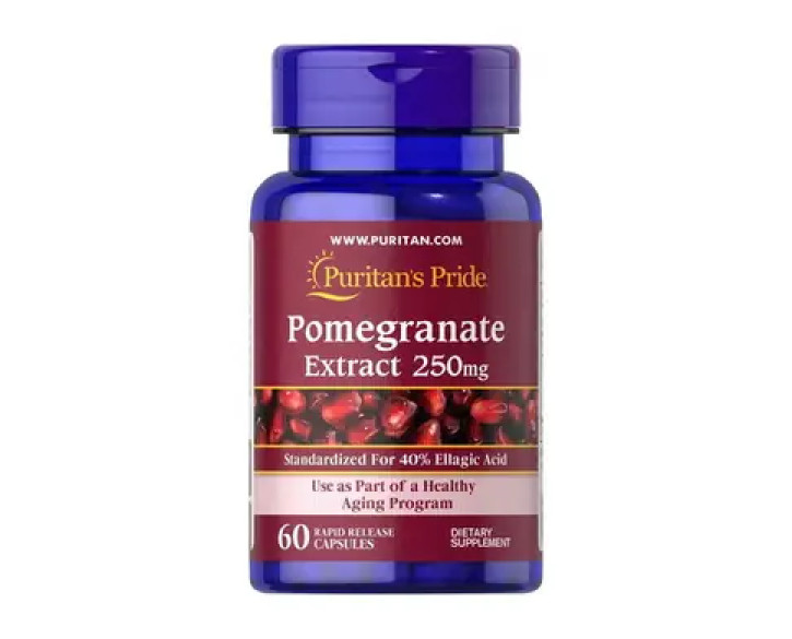 Puritan's Pride Pomegranate Extract 250 mg 60 капсул