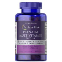 Puritan's Pride Prenatal Multivitamin with DHA 60 капсул