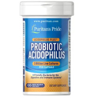 Puritan's Pride Probiotic Acidophilus 3 billion 100 капсул