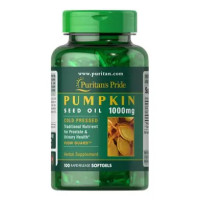 Puritan's Pride Pumpkin Seed Oil 1000 mg 100 рідких капсул