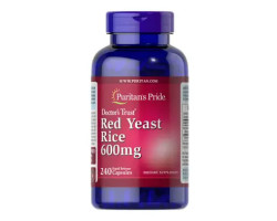 Puritan's Pride Red Yeast Rice 600 mg 240 капсул