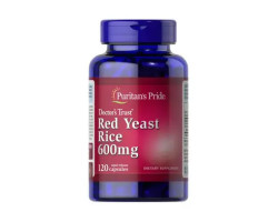 Puritan's Pride Red Yeast Rice 600 мг 120 капсул