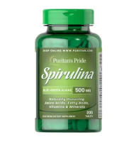 Puritan's Pride Spirulina 500 mg 200 таб.