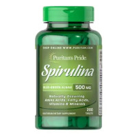 Puritan's Pride Spirulina 500 mg 200 таб.