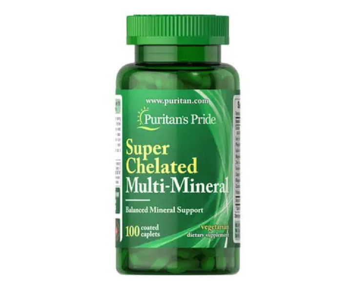 Puritan's Pride Super Chelated Multi-Mineral 100 таб