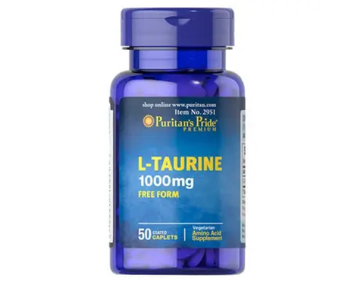 Puritan's Pride Taurine 1000 mg 50 таб.