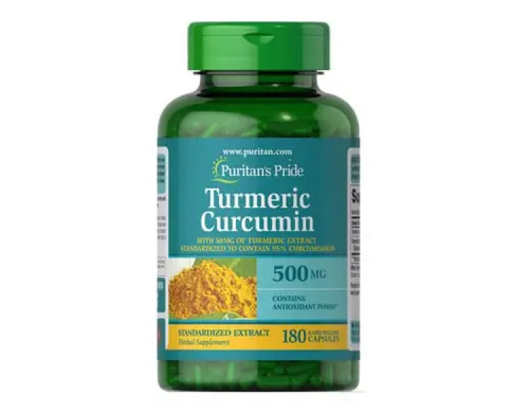 Puritan's Pride Turmeric Curcumin 500 mg 180 капс
