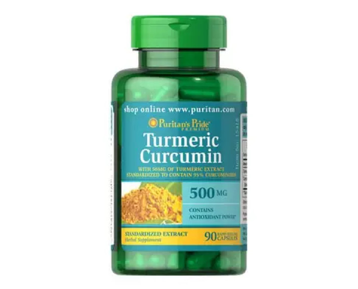 Puritan's Pride Turmeric Curcumin 500 mg 90 капс