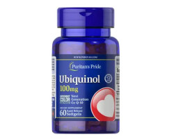 Puritan's Pride Ubiquinol 100 mg 60 капсул