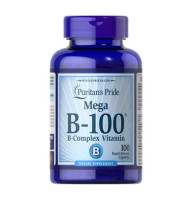 Puritan's Pride Vitamin B-100 Complex Timed Release 100 капсул