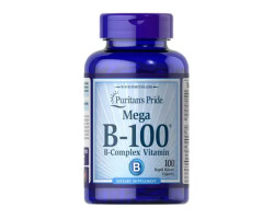 Puritan's Pride Vitamin B-100 Complex Timed Release 100 капсул