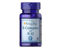 Puritan's Pride Vitamin B-Complex and Vitamin B-12 90 табл
