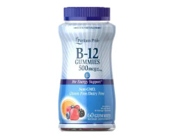 Puritan's Pride Vitamin B12 Gummies 500 mcg 60 жуйок