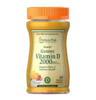 Puritan's Pride Vitamin D3 2000 IU 60 жувальних цукерок