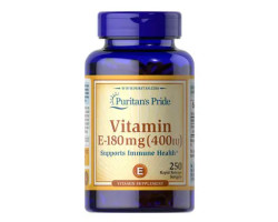 Puritan's Pride Vitamin E-400 IU 250 рідких капсул