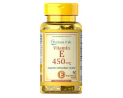 Puritan's Pride Vitamin E 450 mg 50 рідких капсул