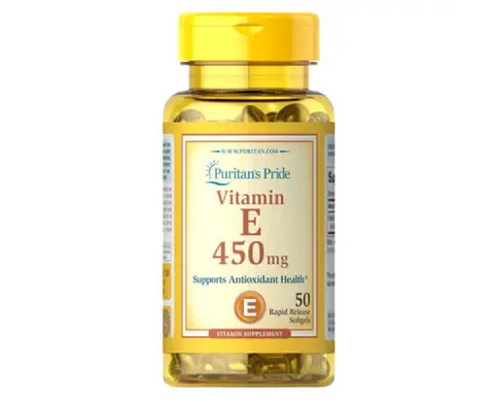 Puritan's Pride Vitamin E 450 mg 50 рідких капсул