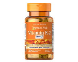 Puritan's Pride Vitamin K-2 (MenaQ7) 50 mcg 30 капс