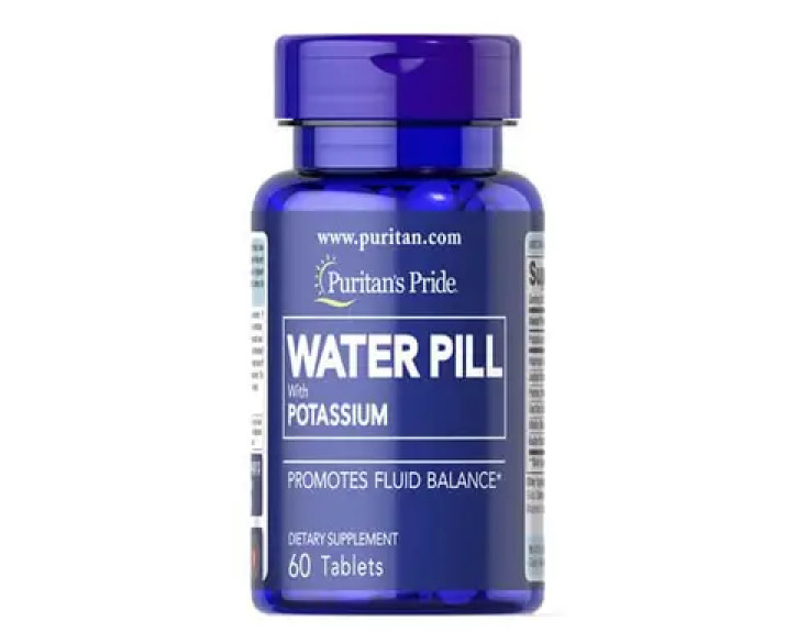 Puritan's Pride Water Pill with Potassium 60 таб.