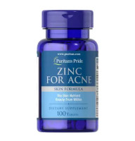 Puritan's Pride Zinc for Acne 100 таб.