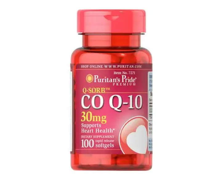 Puritan's Pride Q-SORB Co Q-10 30 mg 100 капс