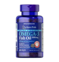 Puritan's Pride Omega-3 Fish Oil 1500 mg 60 капс