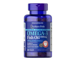Puritan's Pride Omega-3 Fish Oil 1500 mg 60 капс