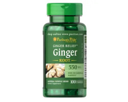 Puritan's Pride Ginger Root 550 mg 100 капс