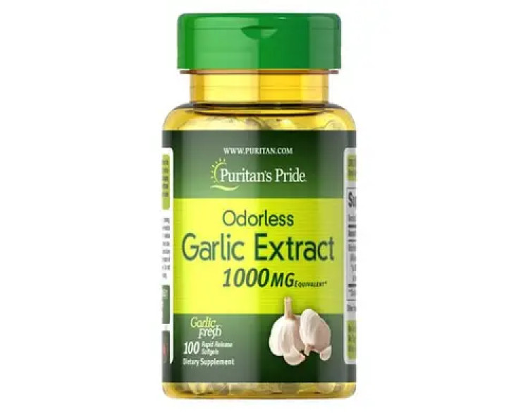 Puritan's Pride Odorless Garlic 1000 mg 100 капс