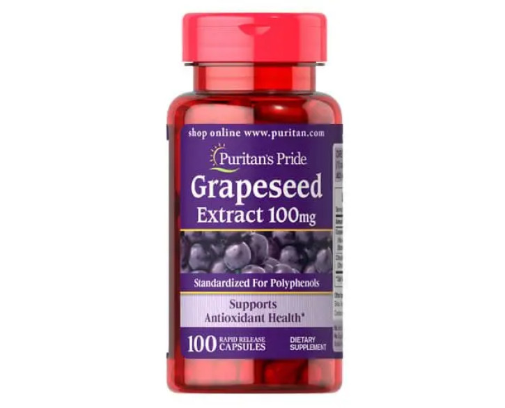 Puritan's Pride Grapeseed Extract 100 mg 100 капс