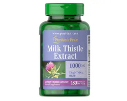 Puritan's Pride Milk Thistle 4:1 Extract 1000 mg (Silymarin) 180 капс